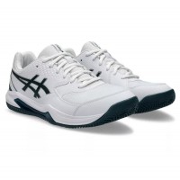 Zapatillas Asics Gel Dedicate 8 Clay Blanco Verde Saxon  Oferta + Barato