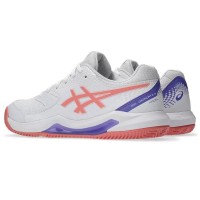 Asics Gel Dedicate 8 Padel White Pink Women''s Sneakers