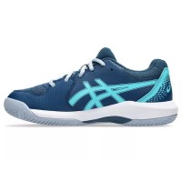 Zapatillas Asics Gel Dedicate 8 Padel GS Azul Mako Gris Junior  Oferta + Barato