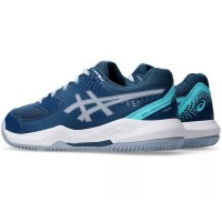 Zapatillas Asics Gel Dedicate 8 Padel GS Azul Mako Gris Junior  Oferta + Barato