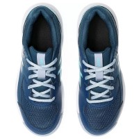 Zapatillas Asics Gel Dedicate 8 Padel GS Azul Mako Gris Junior  Oferta + Barato