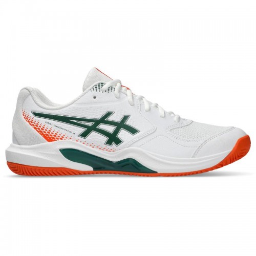 Zapatillas de Padel Asics Gel Dedicate 9 Padel Blanco Verde