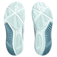 Zapatillas Asics Gel Resolution 9 Padel Menta Rosa Fluor Mujer  Oferta + Barato