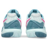 Zapatillas Asics Gel Resolution 9 Padel Menta Rosa Fluor Mujer  Oferta + Barato