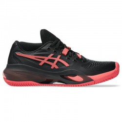 Asics Gel Resolution X Clay Black Red Women''s Sneakers