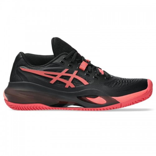 Asics Gel Resolution X Clay Black Red Women''s Sneakers