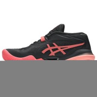 Asics Gel Resolution X Clay Black Red Women''s Sneakers