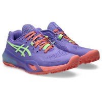 Asics Gel Resolution X Padel Purple Green Women''s Sneakers