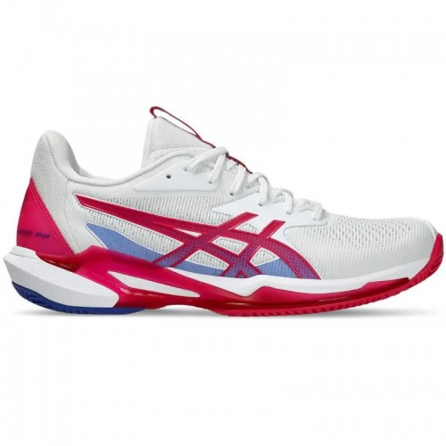 Asics Solution Speed FF 3 Clay White Bright Pink Women''s Sneakers
