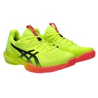 Zapatillas Asics Solution Speed FF 3 Clay Paris Amarillo Negro  Oferta + Barato
