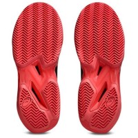 Asics Solution Speed FF 4 Clay Black Red Women''s Sneakers