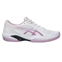 Zapatillas Asics Solution Swift FF 2 Clay Blanco Rosa Ube Mujer  Oferta + Barato