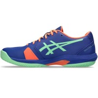 Asics Solution Swift FF 2 Padel Cobalt Blue Green Sneakers  Offer + Cheap