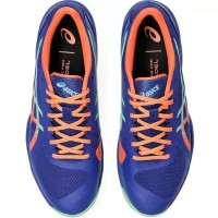 Asics Solution Swift FF 2 Padel Cobalt Blue Green Sneakers  Offer + Cheap