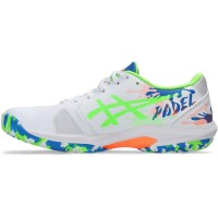 Zapatillas Asics Solution Swift FF 2 Padel L.E Blanco Verde  Oferta + Barato