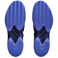 Zapatillas Asics Solution Swift FF Clay Negro Azul Zafiro  Oferta + Barato