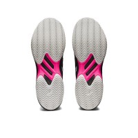 Zapatillas Asics Solution Swift FF Clay Negro Rosa Fluor PADELPOINT Zapatillas Asics Solution Swift FF Clay Negro Rosa Fluor