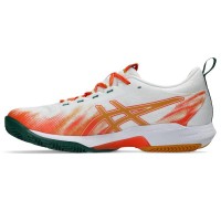 Tênis Asics Sonicsmash FF Branco Laranja
