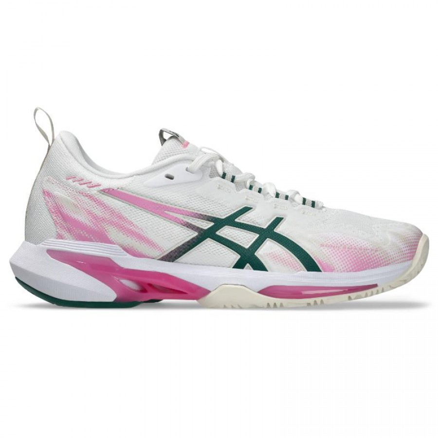 Zapatillas Asics Sonicsmash FF Blanco Verde Mujer