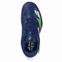 Babolat Jet Premura 2 Scarpe Junior Verde Flash Blu Scuro