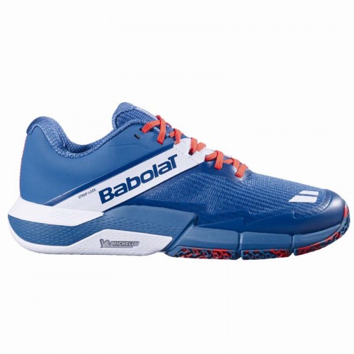 Babolat Movea 2 Petrol Blue Red Sneakers