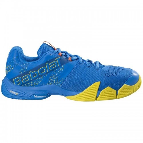 Babolat Movea French Blue Yellow Sneakers