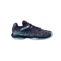Babolat Sensa Black Turquoise Women Shoes PADELPOINT Babolat Sensa Black Turquoise Women Shoes