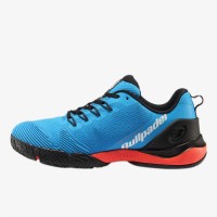 Zapatillas Bullpadel Fede Chingotto Vertex Hybrid Fly 22I Azul Real Rojo