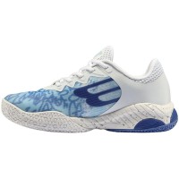 Baskets Femme Bullpadel Ionic 24I Blanc Bleu Ciel  Offre - Pas cher