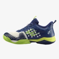 Baskets Bullpadel Juan Tello Vertex Grip 22I Blanc Vert  Offre - Pas cher