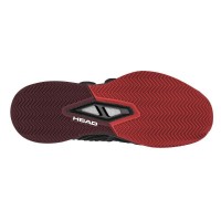 Head Endure Pro BOA Clay Black Red Sneakers