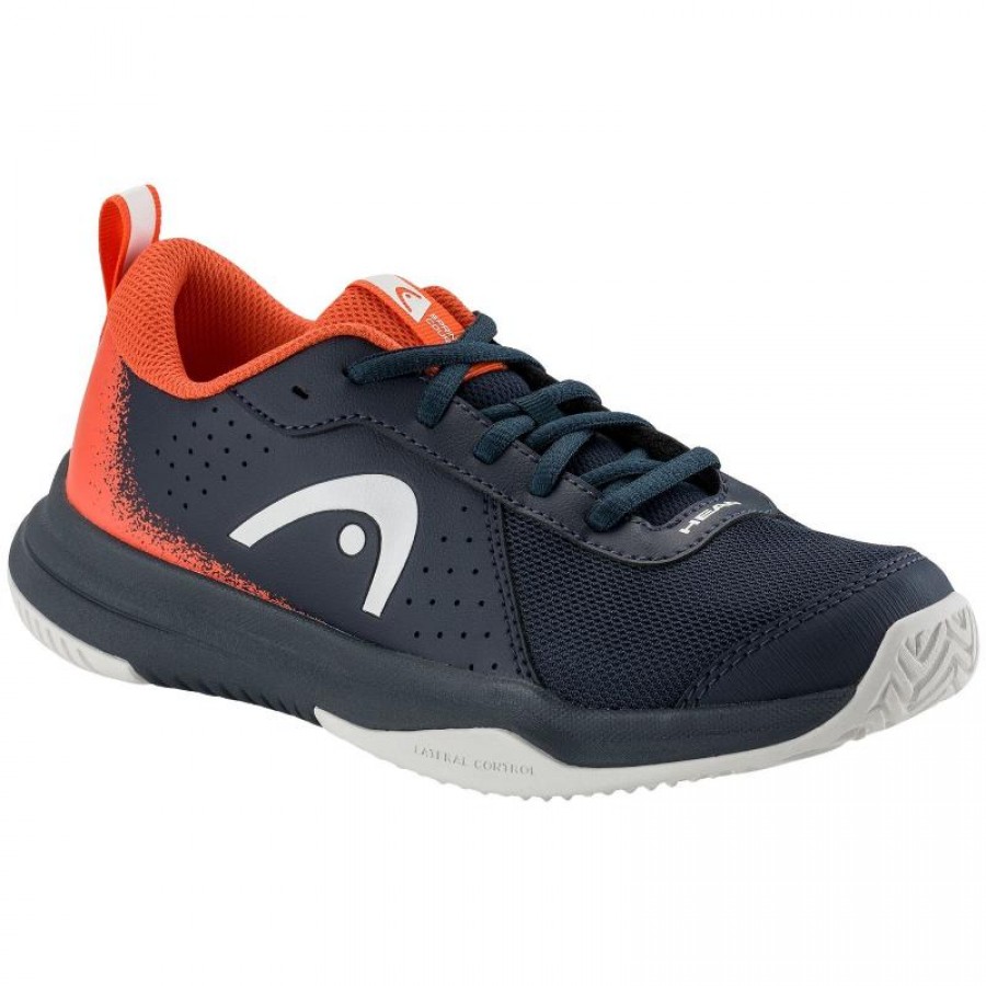 Zapatillas Head Sprint Court 4.0 Azul Oscuro Rojo Junior  Oferta + Barato