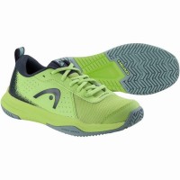 Zapatillas Head Sprint Court 4.0 Lima Azul Oscuro Junior  Oferta + Barato