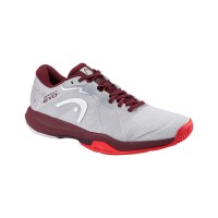 Head Sprint Evo 4.0 Scarpe Grigio Borgogna