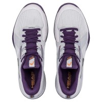 Head Sprint Pro 4.0 Clay White Silver Sneakers