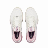 Tênis Feminino Head Sprint Pro 4.0 Padel Branco Rosa