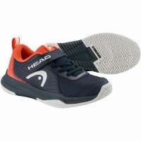 Zapatillas Head Sprint Velcro 4.0 Azul Oscuro Rojo Junior  Oferta + Barato