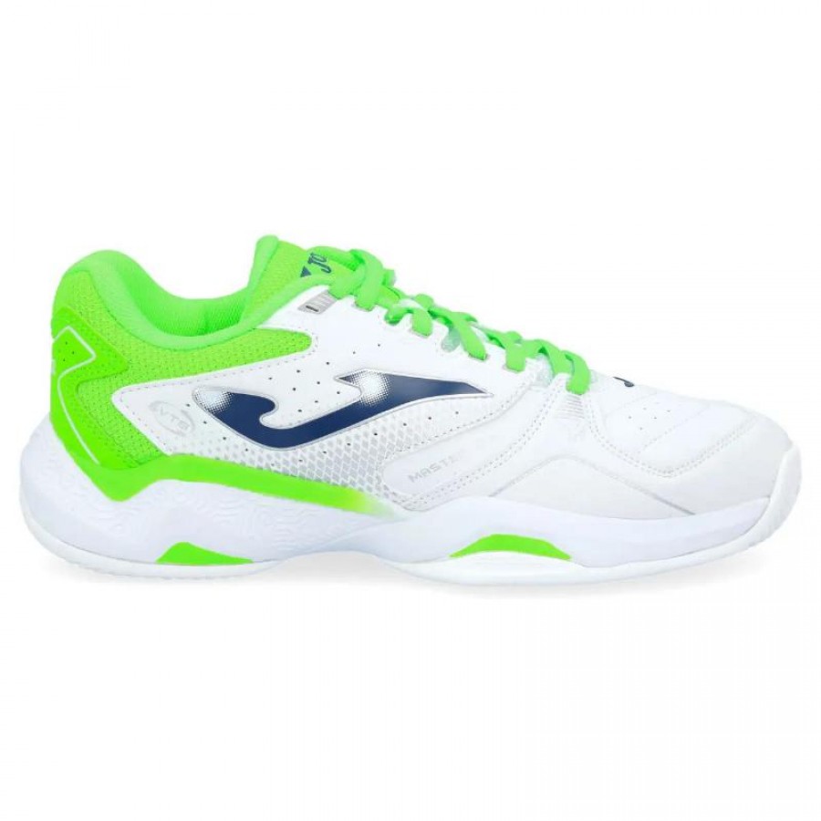 Zapatillas Joma Master 1000 2232 Blanco Verde Fluor  Oferta + Barato