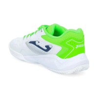Zapatillas Joma Master 1000 2232 Blanco Verde Fluor  Oferta + Barato