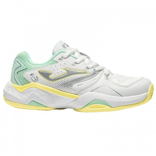 Joma Master 1000 2632 White Turquoise Junior Sneakers
