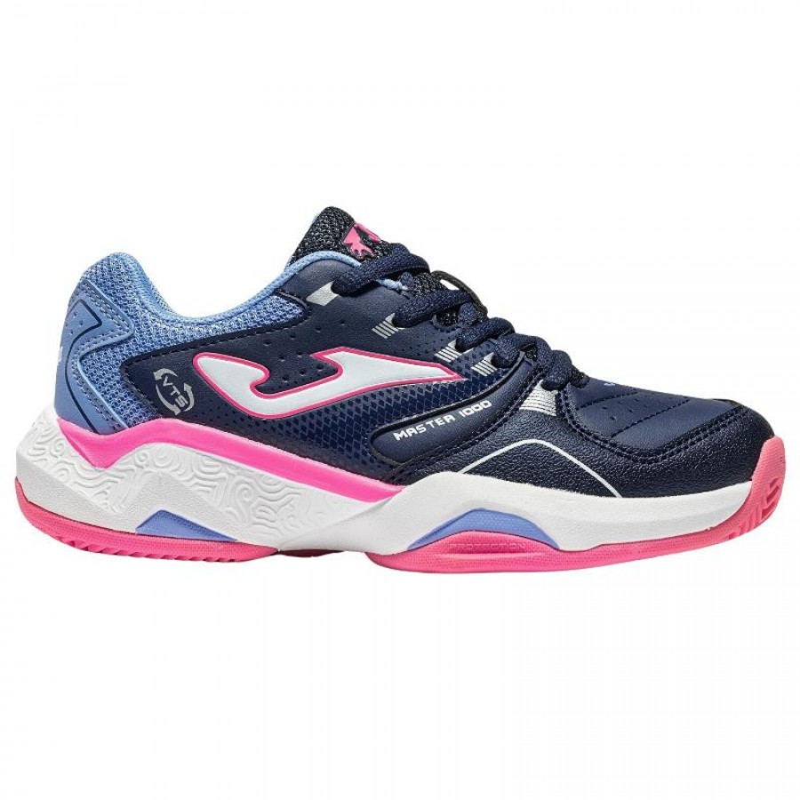 Joma Master 1000 2633 Navy Fuchsia Junior Sneakers