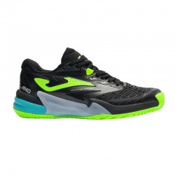 Zapatillas de Padel Joma Roland 2601 Negro Amarillo Fluor