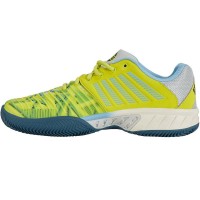 Zapatillas Kswiss Express Light 3 HB Padel Amarillo Azul  Oferta + Barato
