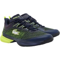 Lacoste Daniil Medvedev AG-LT23 Ultra Clay Navy Yellow Sneakers