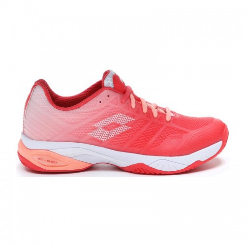 Shoes Lotto Mirage 300 Red Fluor White Salmon Women