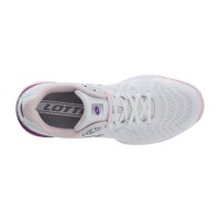 Lotto Space 400 Clay Blanco Purpura Sneakers
