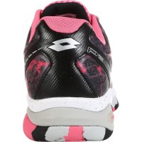 Zapatillas Lotto Superrapida 200 IV Negro Fucsia Mujer  Oferta + Barato