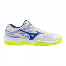 Mizuno Break Shot 5 Clay White Blue Sneakers