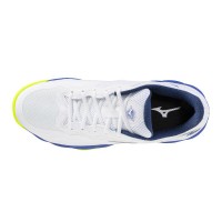 Zapatillas Mizuno Wave Enforcing Court Clay Blanco Azul