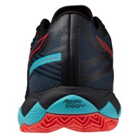 Zapatillas Mizuno Wave Enforce Tour 2 Padel Negro Azul Rojo  Oferta + Barato
